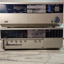 Vintage JVC HR-2650U Portable Video Cassette Recorder VHS VCR and Tuner UNTESTED