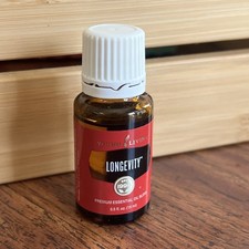Young Living SEALED Longevity Pure Essential Oil Blend 15ml Full LOT :176708