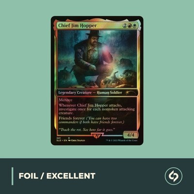 MTG | Chief Jim Hopper | SECRET LAIR x STRANGER THINGS | EXC | EN | FOIL