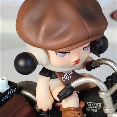 POP MART x SKULLPANDA Laid Back Tomorrow Coffee Express Secret