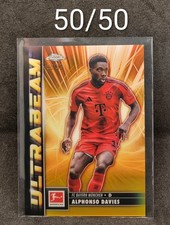 2025 TOPPS CHROME ULTRABEAM /50 BOOKEND ALPHONSO DAVIES #UB-8. BAYERN