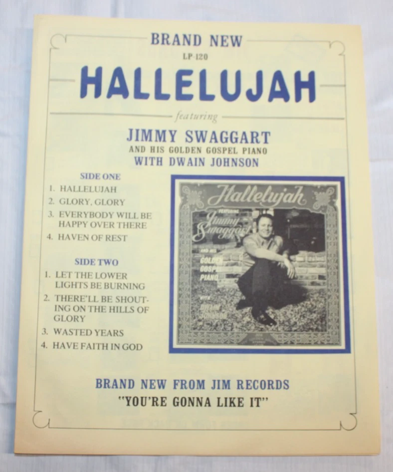Jimmy Swaggart Collection – 17 LP Records + 1978 Newsletter + 1975 Receipt + Foto 4 de 4