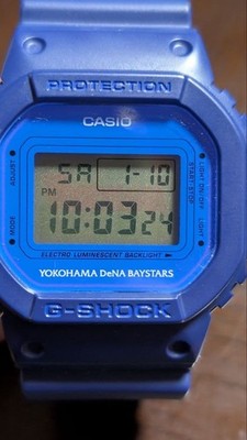 CASIO G SHOCK Yokohama Baystars Timepiece Blue Special Edition Authentic