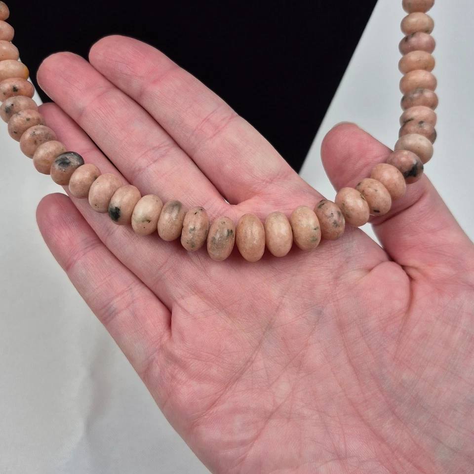 DTR Jay King 纯银 30 英寸澳大利亚粉红色蛋白石珠项链毕业 — 第 3/4 张图片