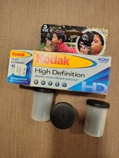 Kodak High Definition 400 35mm Film 3 Rolls 24 Exp Expired Color Print