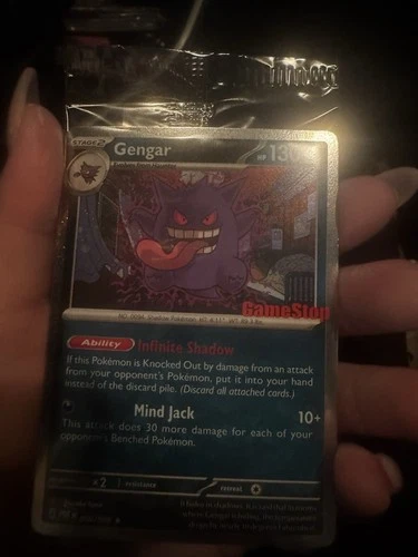 Gengar Perfect Order Gamestop Stamped Promo Card Sealed Pokemon TCG