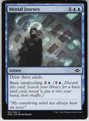Mental Journey 51 Common Modern Horizons 2 Magic: The Gathering Lightly Played
