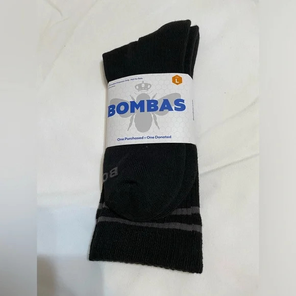 НОСКИ BOMBAS HONEYCOMB UNISEX CREW SOCKS - РАЗМЕР МУЖСКИЕ S - ЧЕРНЫЙСЕРЫЙ 6590₽