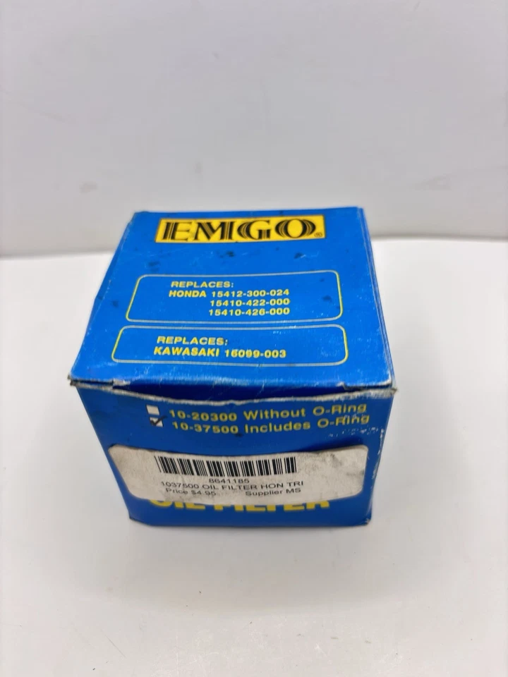 Emgo - 10-37500 - Filtro de aceite, motocicleta estándar Foto 2 de 4