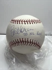 Bob Horner Autographed Baseball  78 NL ROY OMLB Atlanta Braves Tristar/MLB COA