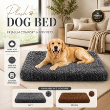 Large Dog Bed Washable Dog Beds Pet Cat Pillow Cushion Pad Non Skid Bottom