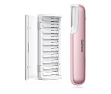 Dermaplaning Tool for Women Pink- Facial Exfoliation  Peach Fuzz Hair Removal w