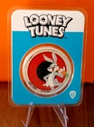 *BUGS BUNNY*  2022 Samoa 1 oz Silver Looney Tunes Colorized Round -NZM- w/ TEP