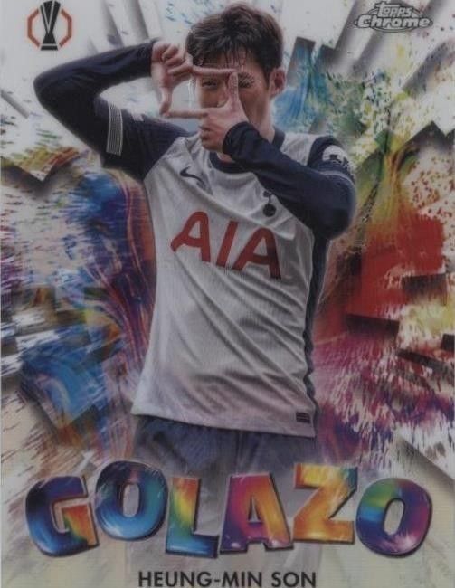 2024-25 Topps Chrome Uefa Club Competitions - Heung-Min Son #GZ-1