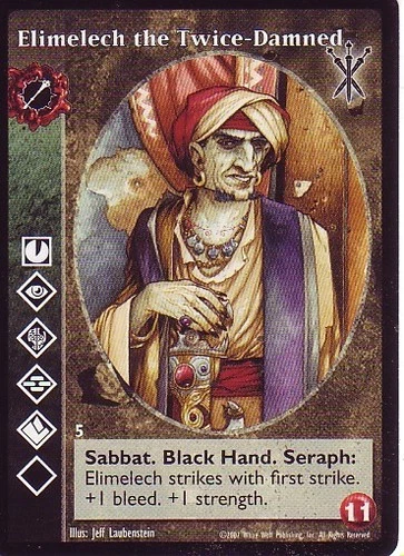 Elimelech the Twice-Damned VTES CCG SoC