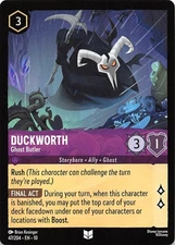 Duckworth Ghost Butler 47/204 Whispers in the Well Disney Lorcana 001588