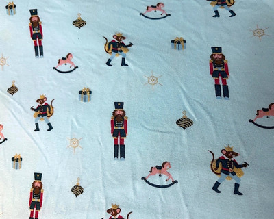 GUC KYTE BABY Winter TWIN /Twin XL SHEET  NUTCRACKER SUITE  39 x 75 -80  Orig$73