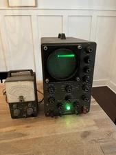 Vintage Heathkit Model 10-30 Laboratory Oscilloscope V-7A Vacuum Tube Voltmeter