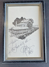 Noel Paul Stookey Signed Print &ldquo;For the Love of It All&rdquo; w/ Program & Clipping