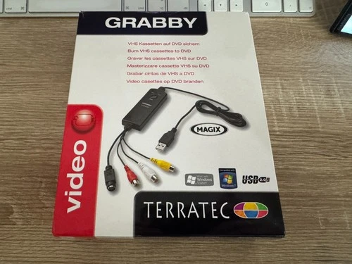 TERRATEC Grabby Numériser VHS Sur DVD Assurer Dans L'em Ballage Original