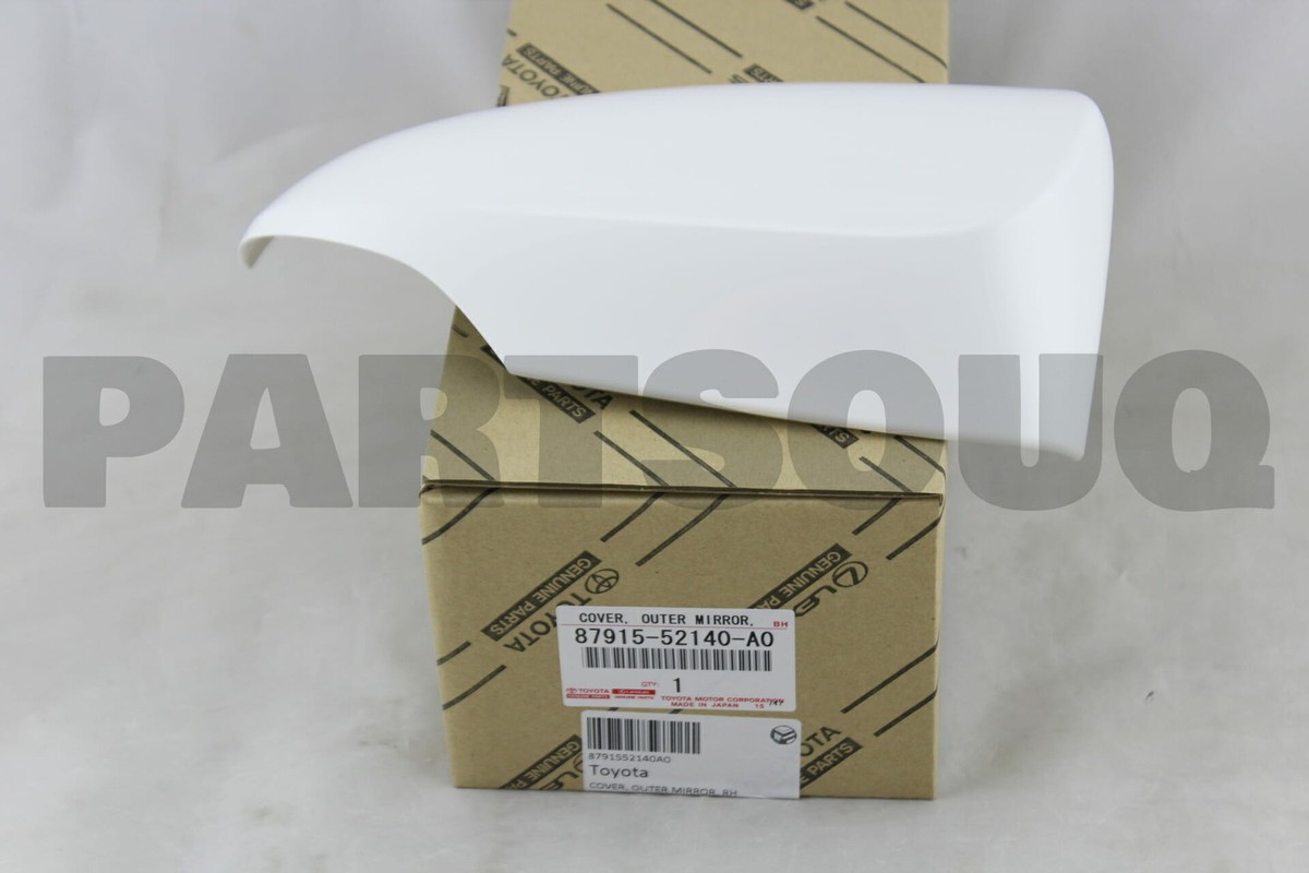 8791552140A0 Genuine Toyota COVER, OUTER MIRROR, RH 87915-52140-A0 