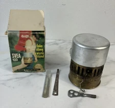 Svea 123 Camp Backpacking Compact Stove w/Key Made in Sweden