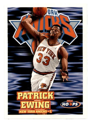 Patrick Ewing Basketball #102 1997-98 Hoops New York Knicks | eBay