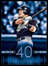 2015 TOPPS FREE AGENT 40 IVAN RODRIGUEZ FLORIDA MARLINS #F40-15