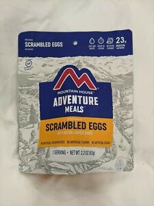 6-PACK - Mountain House Freeze-Dried Camping Food - Scrambled Eggs with Bacon