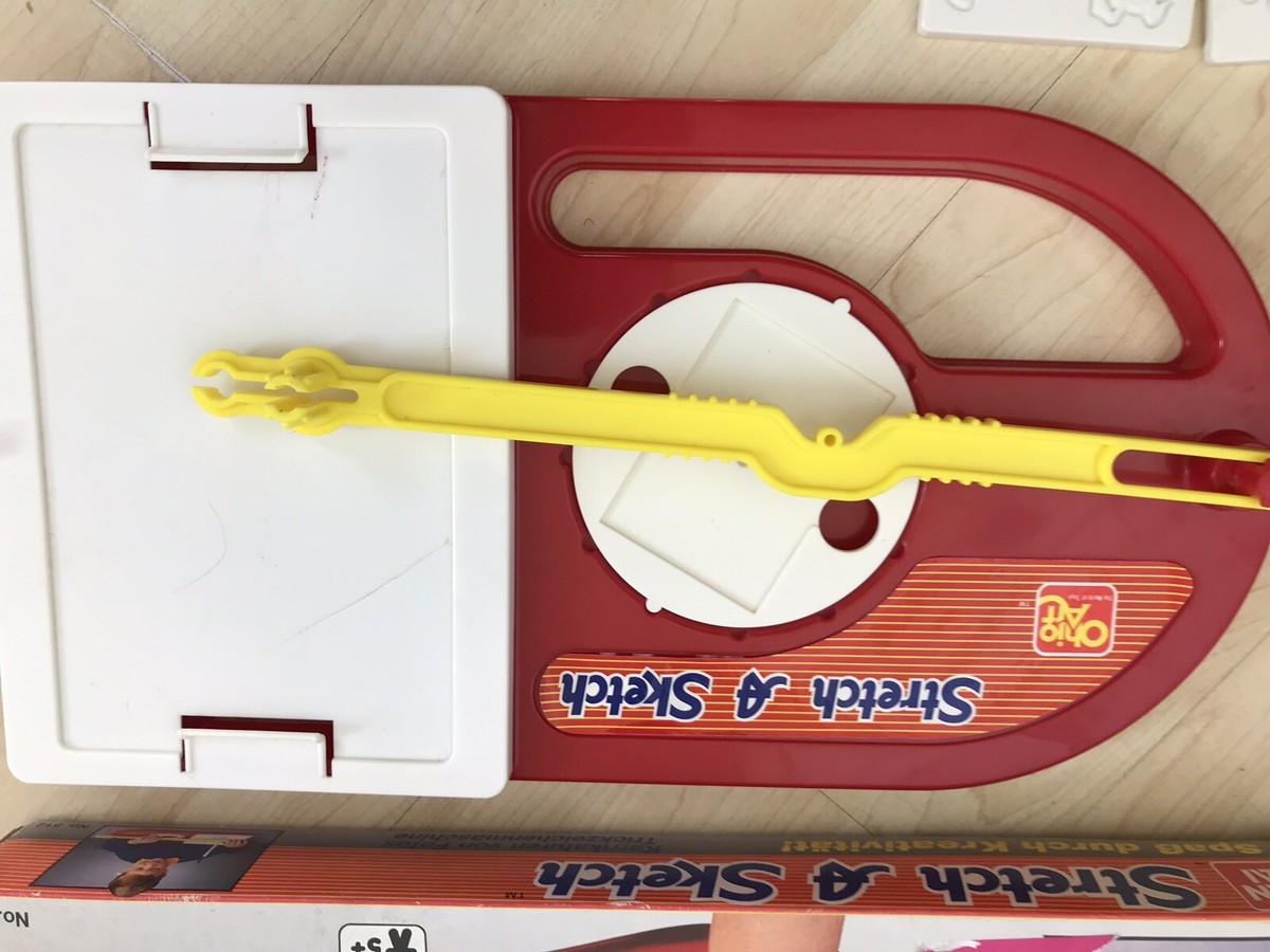 Vintage rare Bandai 1980s Stretch A Sketch Picture Warping Art Toy
