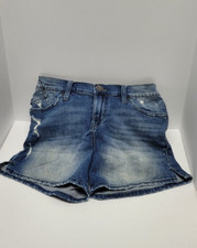 Womens Rock Republic KIMBER Size 4 Denim Jean Shorts Distressed