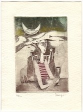 LAJOS KAMPER: Exlibris f�r Gon Jansen