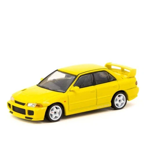 Tarmac Mitsubishi Lancer GSR Evolution III EVO 3 Yellow 1/64 - Picture 2 of 5