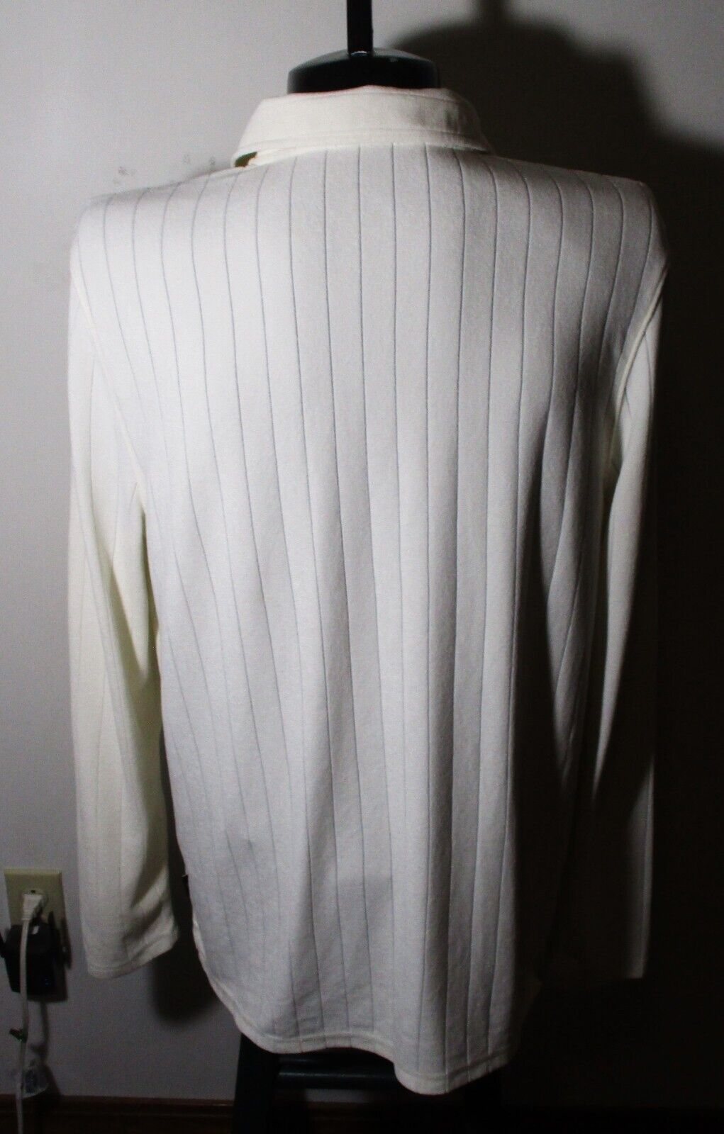 Men's TED BAKER London Ivory Beige 1/2 Zip Sweater Jersey Size XL NWOT