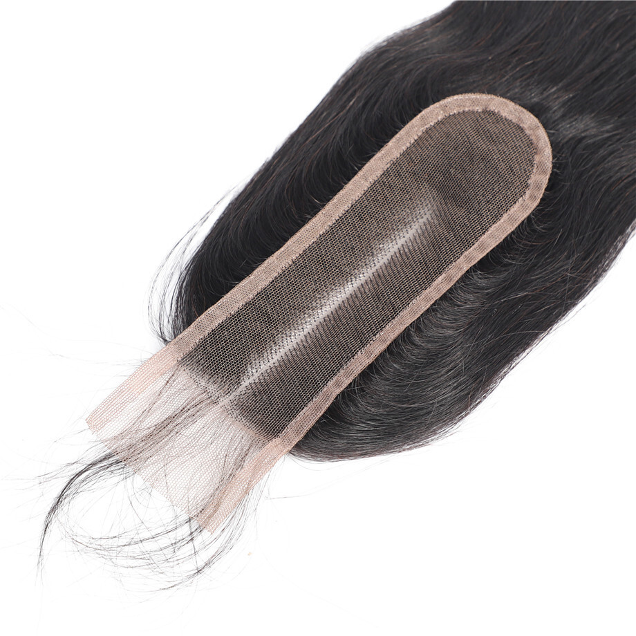 12A Brazilian Human Hair closure style 2x6 Deep middle part Lace ...