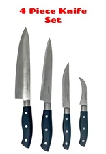4 Pcs Stainless Steel Knives Set Kitchen Chef Bonning Paring Fruit Knife