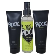 VERA WANG ROCK Princess Fragrance Mist Shower Gel Body Lotion Set