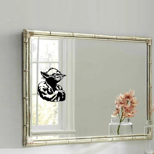 Star Wars Yoda Decal Sticker for Macbook Air Pro Laptop Car Truck Window Wall - Image 3 of 4