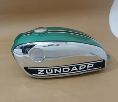 Zündapp KS 50 GTS C 50 KS 80, 5-fach. Typ 530/529 Chrom & Grün lackierter Krafts