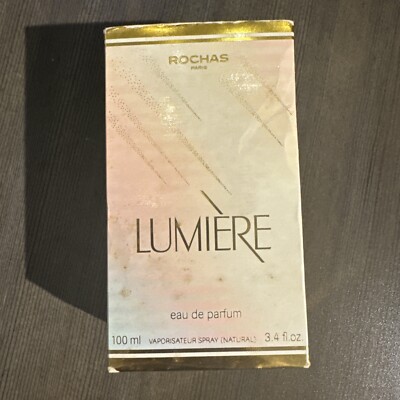 LUMIERE BY ROCHAS FOR WOMEN EAU DE PERFUME 3.4 Oz Spray Vintage Scent