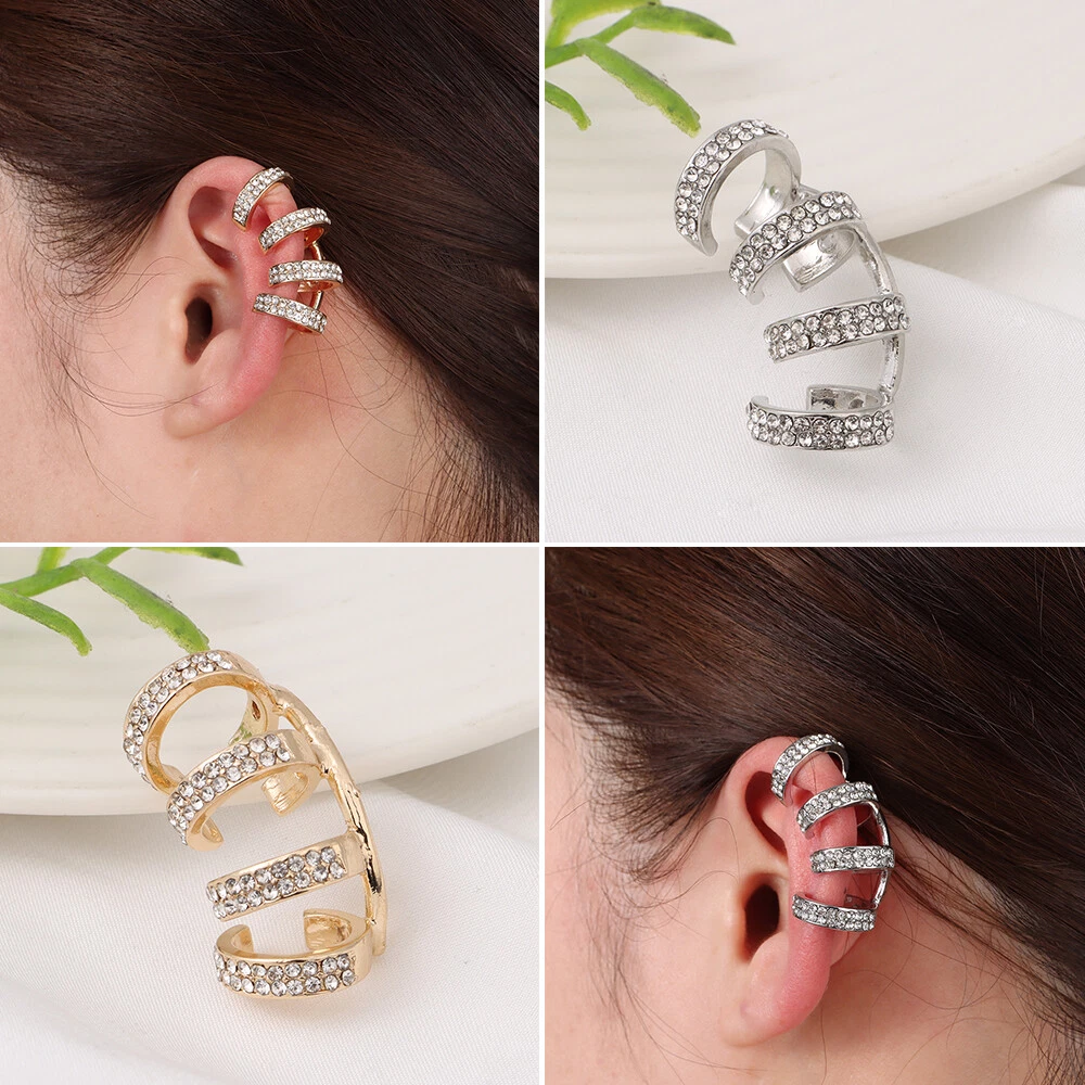 Jewelry No Pierced Tragus Earrings Ear Cuff Geometric Ear Clip Non