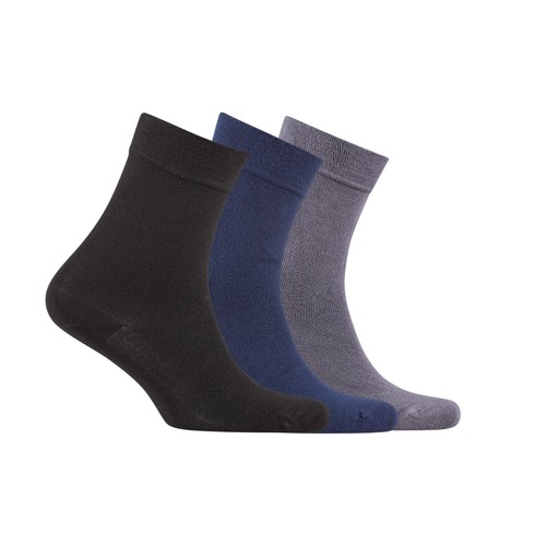 Cosyfeel® Women Crew Dress Socks 3-Pack Bamboo Material Durable Seamless Toe - Picture 106 of 133
