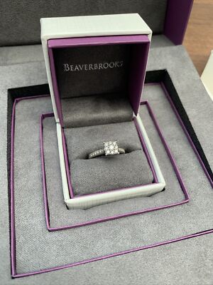 Beaverbrooks 18ct White Gold Engagement Ring G SI1