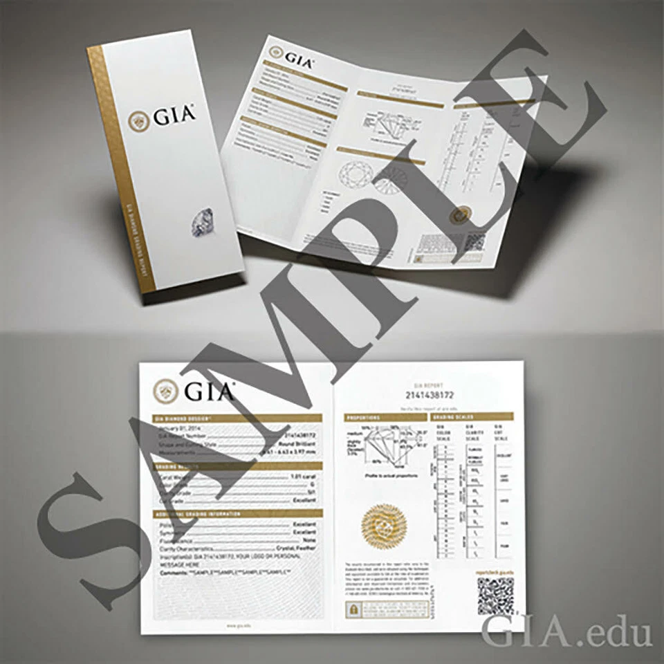 GIA Certified 2.00 Carat Cushion Cut Diamond Engagement Ring 18k White Gold - Изображение 2 из 3