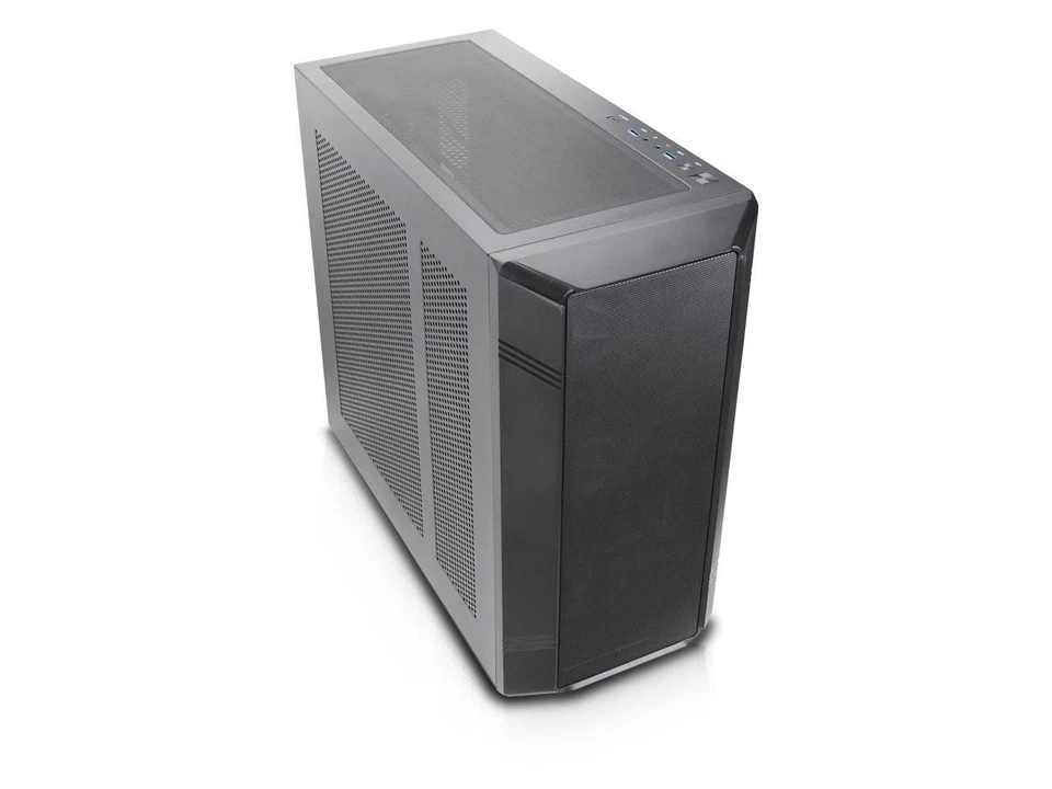 Rosewill Helium NAS Black ATX Mid Tower Computer Case, Mesh Panel, 4x 140mm PWM - Image 2 of 4