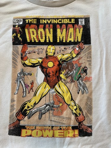 Marvel Heroes 2012 Big Boy's Long Sleeve Pullover Sweatshirt "Iron Man" L 14/16 - Picture 2 of 5