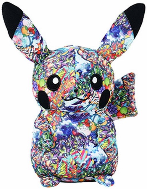Pokemon Center SHIBUYA Graffiti Art Plush doll Pikachu Limited | eBay