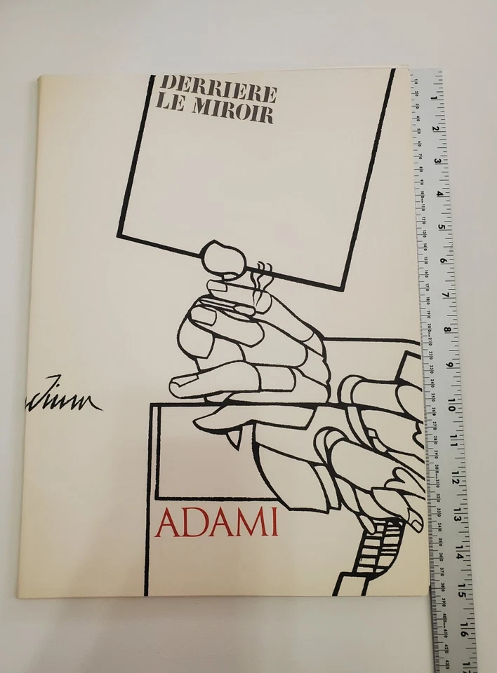 Derrière le Miroir NO. 214 Complete Featured Valerio Adami Lithography - Image 2 of 4
