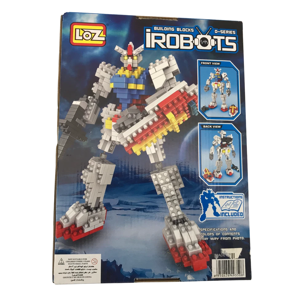 LOZ 440 pcs 3D Building Blocks iRobots Toy Ages 9+ D Series Diamond Blocks 9350 - Image 3 of 4