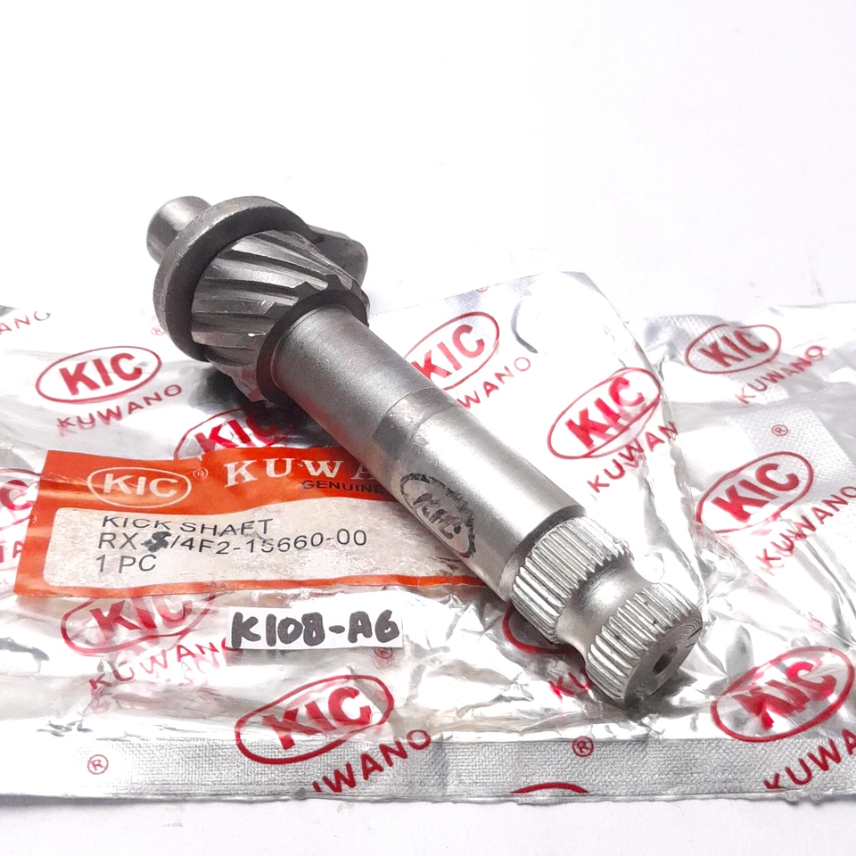 Yamaha RXS puede adaptarse a DT125MX 1986 RT180 eje de arranque P/N 4F2-15660-00 Foto 2 de 4